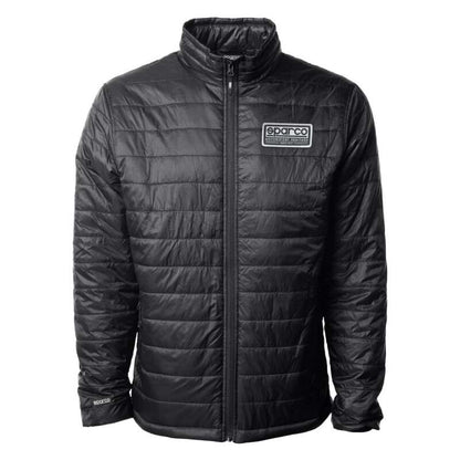 Sparco Jacket Heritage Puff Black MED