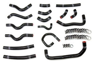 HPS Reinforced Silicone Heater Hose Kit Complete 16pcs Set, Toyota 98-02 Land Cruiser 4.7L V8 J100