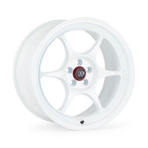 Enkei PF06 19x9.5 5x120 45mm Offset 72.5mm Bore White Wheel w/ Machined Lip (MOQ 40)