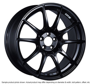 SSR GTX01 17x10 5x114.3 15mm Offset Flat Black