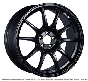 SSR GTX01 17x7 4x100 42mm Offset Flat Black