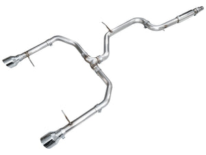 AWE 22-25 Volkswagen Jetta GLI Track Edition Exhaust - Chrome Silver Tips