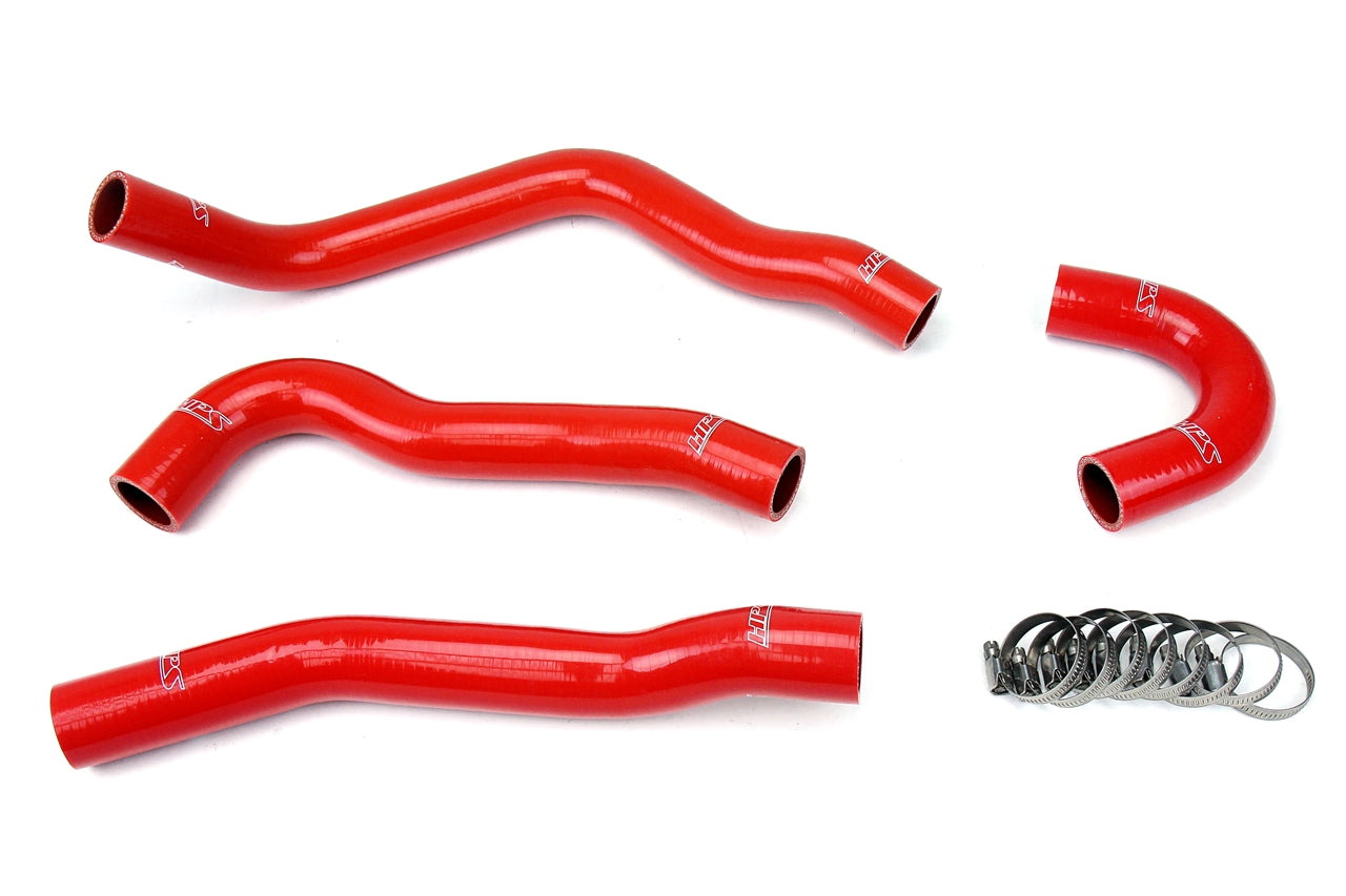 HPS Performance Silicone Hose Kit - Radiator Hose 57-1043-RED