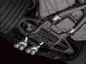 AWE Tuning 09-13 Chevrolet Corvette 6.2L Track Edition Axle-back Exhaust w/ Chrome Silver Tips
