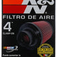 K&N Universal Air Filter (4in. Flange / 6in. Base OD / 4-5/8in. Top OD / 6in. Height)