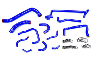 HPS Blue Silicone Radiator + Heater Coolant Hose Kit Nissan 1989-1994 Skyline GT-R R32 RB26DETT Twin Turbo