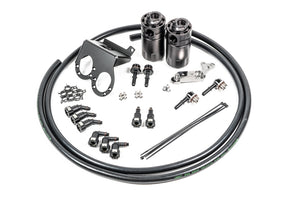 Radium Engineering Dual Catch Can Kit 17-19 Corvette LT1 w/ Dry Sump Fluid Lock