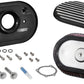 K&N Street Metal Intake System for 02-06 Harley Davidson Road King F/I 88cl Side Draft Dyna/Softail