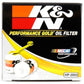 K&N Oil Filter OIL FILTER; AUTOMOTIVE