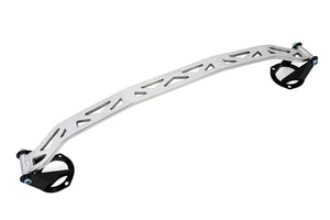 HPS Performance Aluminum Front Strut Tower Brace Bar Polished 42-100P