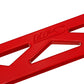 HPS Performance Aluminum Front Strut Tower Brace Bar, Red, 42-100R