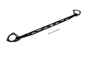 HPS Performance Aluminum Front Strut Tower Brace Bar Black 42-104GB