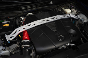 HPS Performance Aluminum Front Strut Tower Brace Bar, Blue, 2006-2013 Lexus IS250 IS350