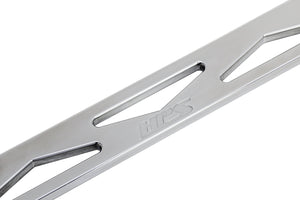 HPS Performance Aluminum Front Strut Tower Brace Bar, Polished, 42-107P