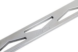 HPS Performance Aluminum Front Strut Tower Brace Bar, Polished 2022-2025 Subaru WRX