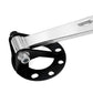 HPS Performance Aluminum Front Strut Tower Brace Bar, Polished, 42-119P