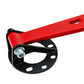 HPS Performance Aluminum Front Strut Tower Brace Bar, Red, 42-119R