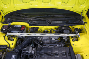 HPS Performance Aluminum Front Strut Tower Brace Bar, Polished, 42-120P