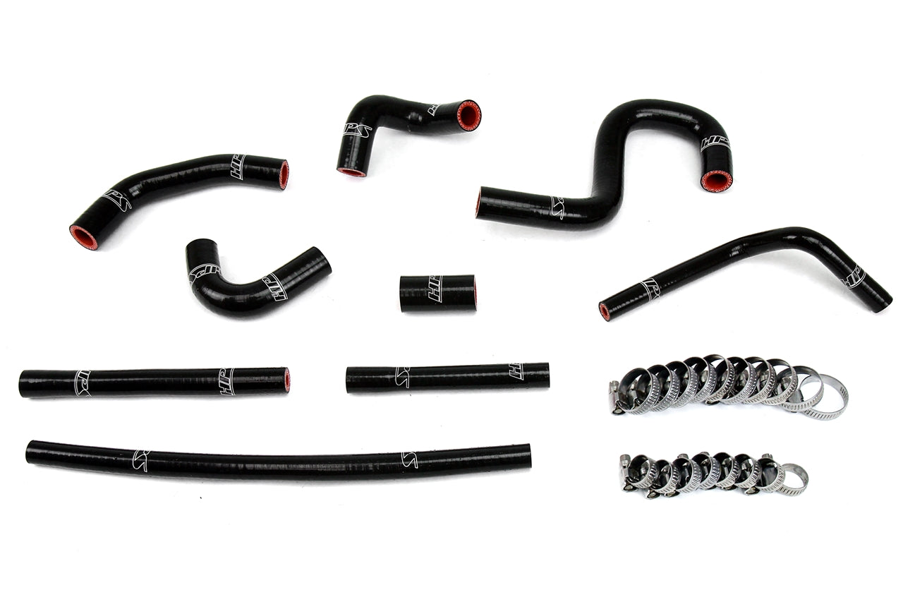 HPS Silicone Heater Coolant Hose Kit Toyota 1996-2002 4Runner 3.4L V6 with rear heater