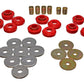 Energy Suspension 75-79 Chevrolet Nova / Chevy II Red Body Mount Set