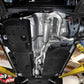 aFe Rebel Series 2-1/2in 304 Stainless Steel Cat-Back w/ Black Tip Ford Maverick 22-26 L4-2.5L FWD