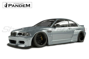 GReddy 99-06 BMW E46 Coupe Pandem Wide Body Blister Kit (SPECIAL ORDER)