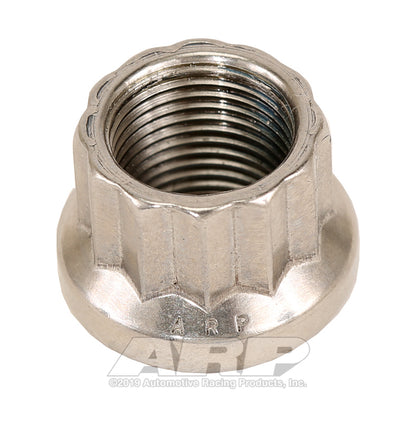 ARP M12 x 1.00 (M14 WR) SS 12pt Nut Kit (1 pack)