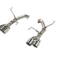Remark 2022+ Subaru WRX (VB) 3.5in Axleback Exhaust w/ Stainless Double Wall Tip
