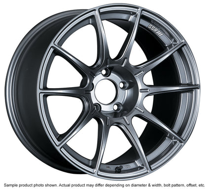 SSR GTX01 18x10.5 5x114.3 22mm Offset Dark Silver