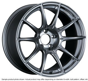 SSR GTX01 18x9.5 5x114.3 15mm Offset Dark Silver