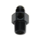 Vibrant -6AN Male to 3/8in NPT Male Union Adapter Fitting w/ 1/8in NPT Port