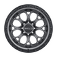 Weld Off-Road W107 20X10 Ledge 8 8X180 ET-18 BS 4.75 Satin Gun / Black Ring 124.3