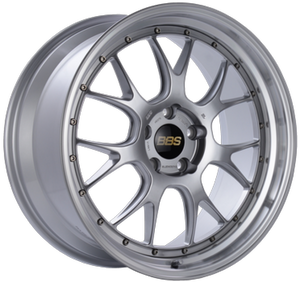 BBS LM-R 19x8.5 5x112 ET30 Diamond Silver w/ Diamond Machined Lip Wheel  - 82mm PFS/Clip Required