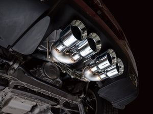 AWE Tuning 05-07 C6 Chevrolet Corvette 6.0L Track Edition Axleback Exhaust w/ Chrome Silver Tips