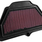 K&N 2016 Kawasaki ZX1000 Ninja ZX-10R Replacement Air Filter