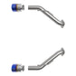 aFe Takeda Stainless Steel Axle-Back Exhaust System w/ Blue Flame Tip 2023+ Nissan Z V6-3.0L (tt)