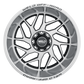 Weld Fulcrum 22x12 / 8x165.1 / 4.75 BS / 125.1 HB - Gloss Black Machined - Non-BL Wheel