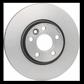 Brembo 07-17 Lexus LS460/18-22 LS500/LS500h/08-16 LS600h Front UV Coated Rotor