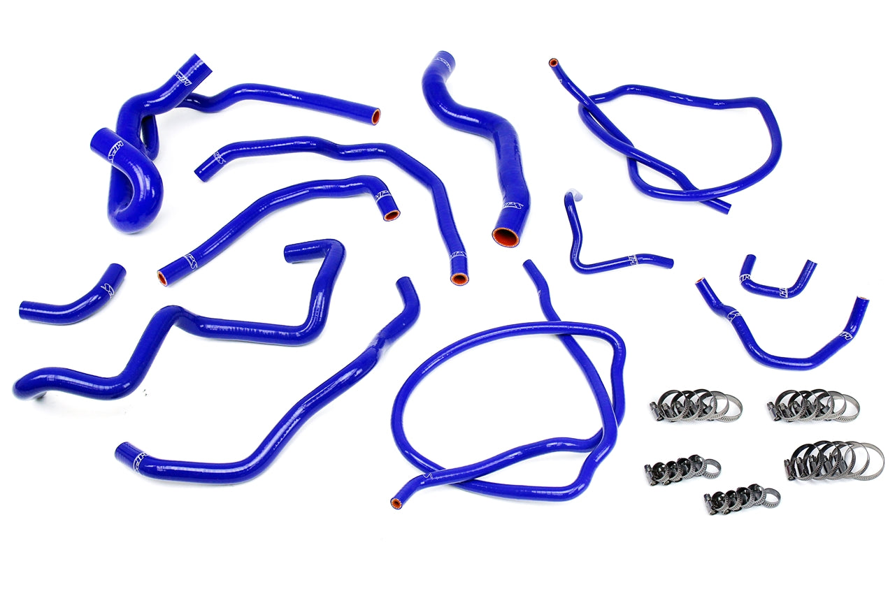 HPS Performance Silicone Hose Kit - Radiator and Heater Hose 57-1511-BLUE