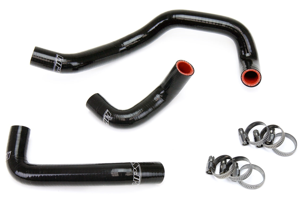 HPS Black Silicone Heater Coolant Hose Kit Nissan 1995-1998 240SX KA24DE