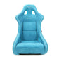 NRG FRP Bucket Seat (Medium) Prisma-Chromatic Dark Teal Vegan Suede w/ Chameleon Back