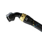 GReddy AN04 60 DEGREE HOSE END SWIVEL BLACK/GOLD ANODIZED