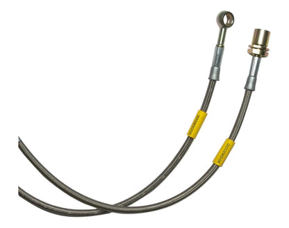 Goodridge 12-13 Honda Civic (Si Models) / 13 Acura ILX 2.4L Lrg Disc SS Brake Lines