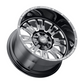 Weld Slingblade 20x9 / 6x135 / 5.75 BS / 106.1 HB - Gloss Black Milled - Non-BL Wheel