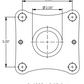 DSS 15-24 Ford F150 4WD Regular Cab Short Bed 4in. Aluminum Driveshaft