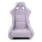 NRG FRP Bucket Seat (Medium) Prisma-Chromatic Lilac Vegan Suede w/ Chameleon Back