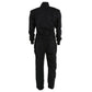 RaceQuip Black Chevron-1 Suit - SFI-1 Small