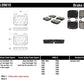 StopTech Performance ST-22 2-Piston Rear Caliper Brake Pads