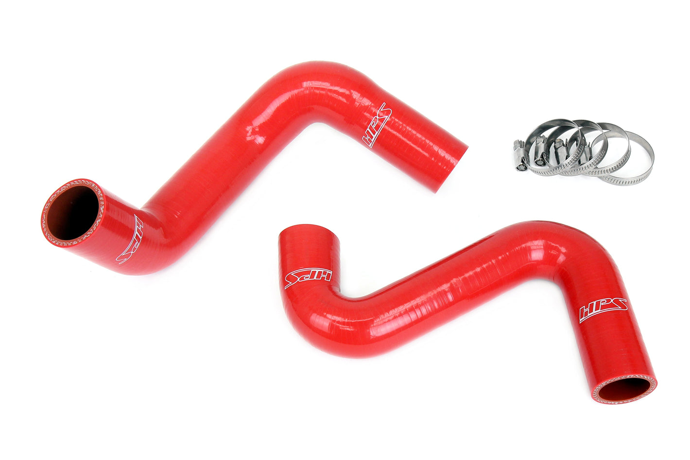 HPS Performance Silicone Hose Kit - Radiator Hose 57-1992-RED