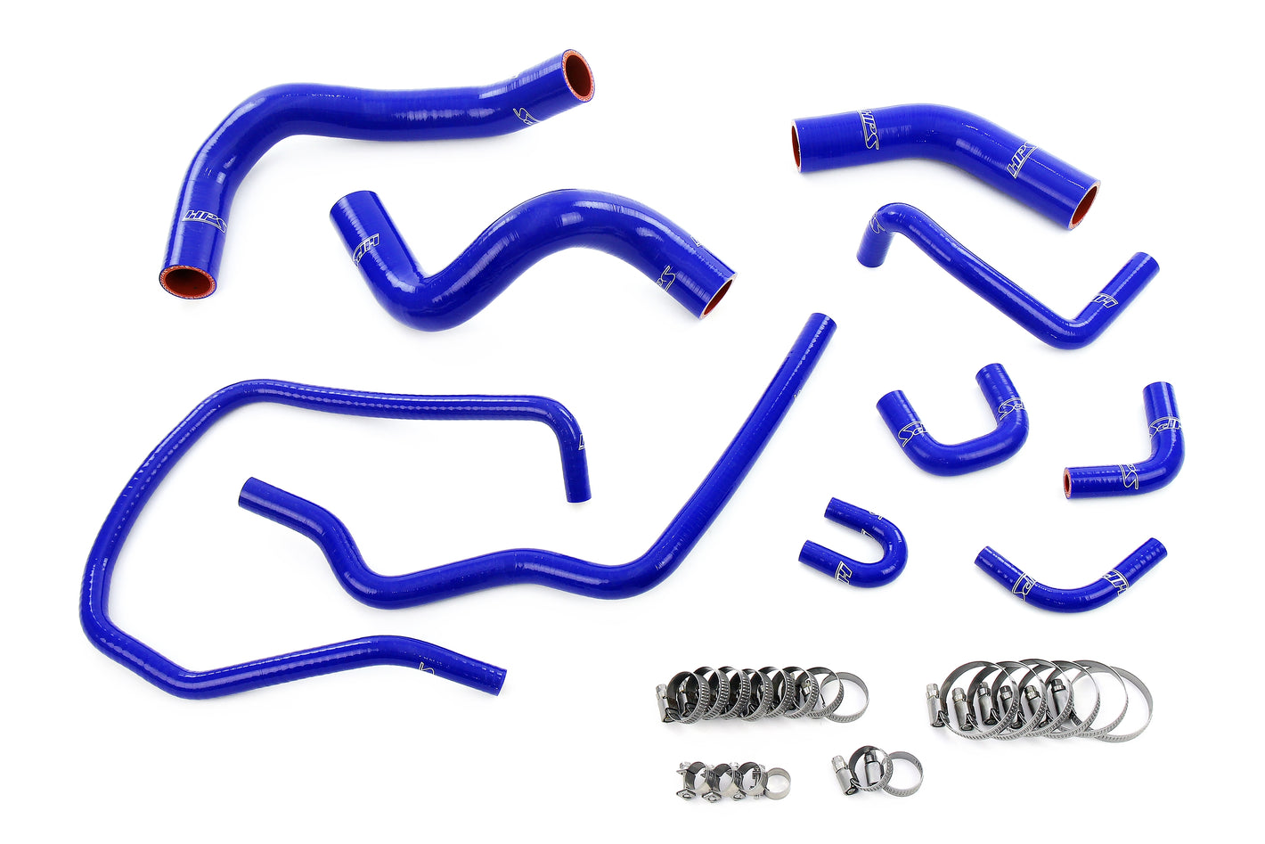 HPS Performance Silicone Hose Kit - Air Intake Hose 57-2167-BLUE